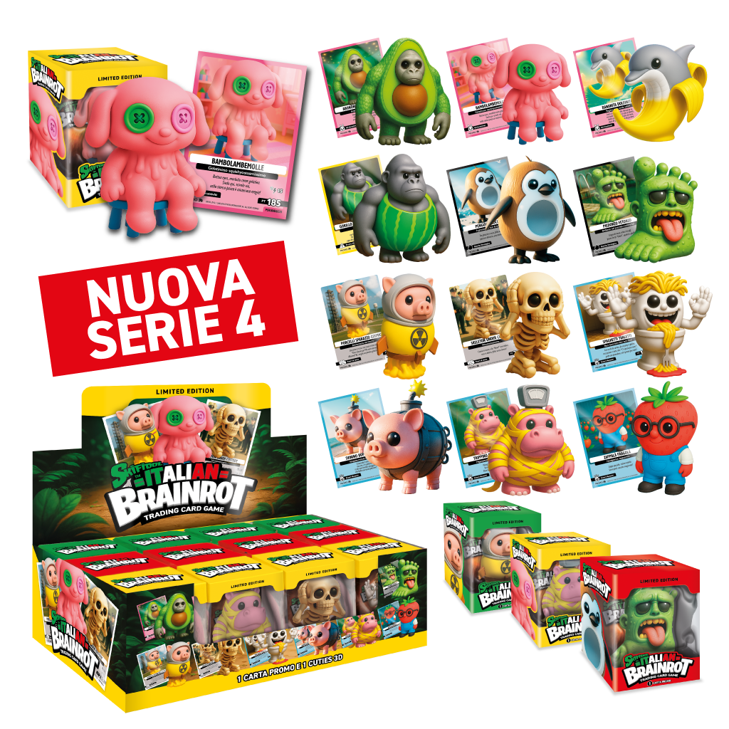 Skifidol Italian Brainrot, Serie 4 Cuties 3D - immagine 2