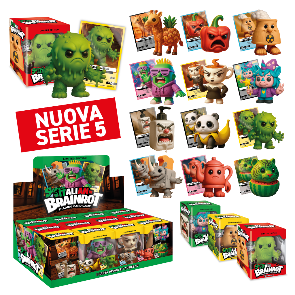 Skifidol Italian Brainrot, Serie 5 Cuties 3D - immagine 2