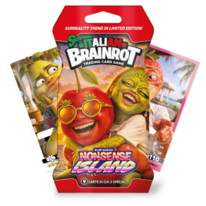 Skifidol Italian Brainrot TCG, Slop Series “Nonsense Island”. Special Pack da 9 carte